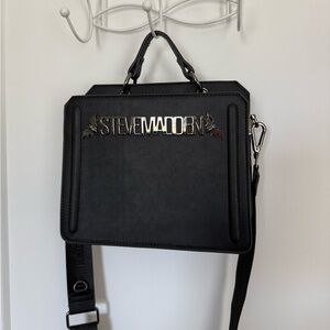 Steve Madden black bat Halloween purse